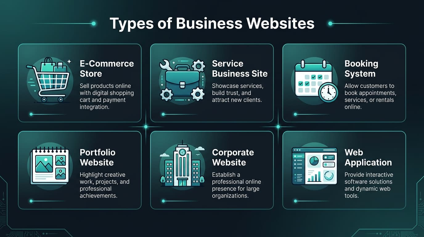 What Type of Website Does My Business Need?