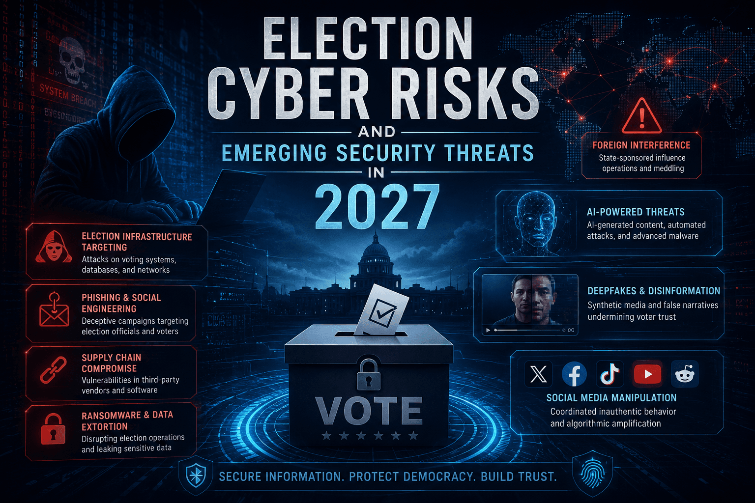 Election Cyber Risks and Emerging Security Threats in 2027