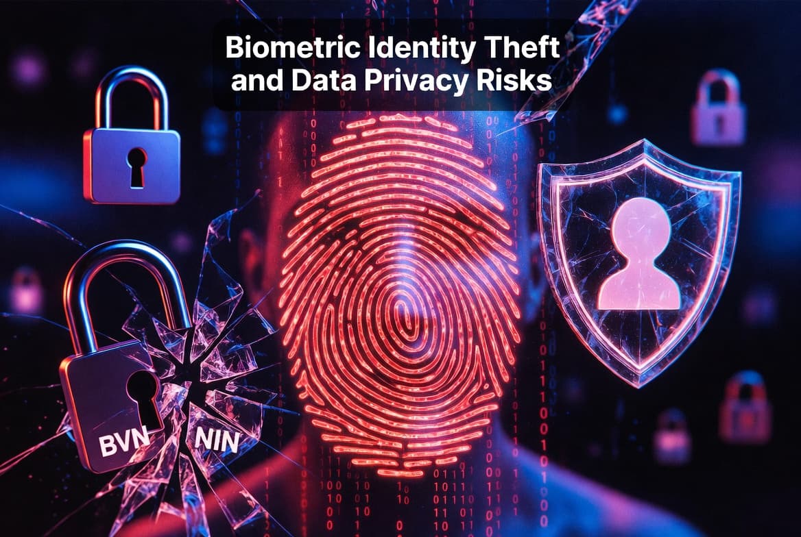 Biometric Identity Theft and Data Privacy Risks