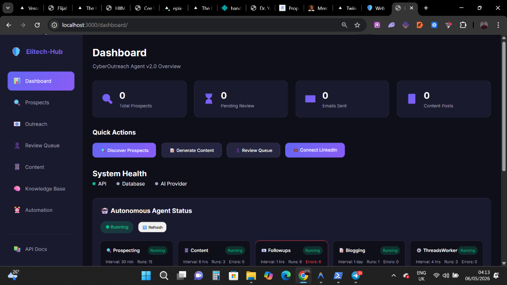 CyberOutreach Agent v2.0